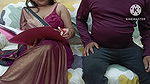 Desi Indian Teacher gives Blowjob and Fucked By student With Hindi Audio Hindi sex