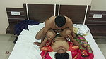 Desi indian Mallu bhabhi make suhagraat with husband’s friend
