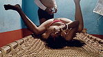 Soma bhabhi with her servant fucking by desi bed