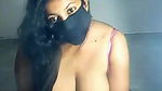 bhabhi inee thruari face covered on live cam
