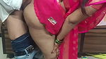 Indian Pink Sadi Wali Bhabhi Fuck Her Boyfriend with Cheating