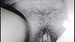 Indian college girl wet pussy masturbation black & white