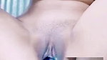 desi teen girlfriend dildo fucking with bf on video call