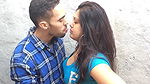 british indian couple hot french kiss