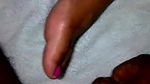 cumming on wifesexy feet