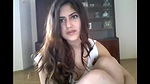 cute indian girl on webcam