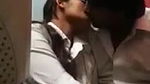 desi couple intimate moment in cafe