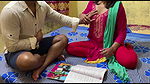 My First Sex Teacher is Sathi Bhabhi and she is fucking her student for English study