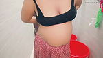 Bengali Housewife Showering Video
