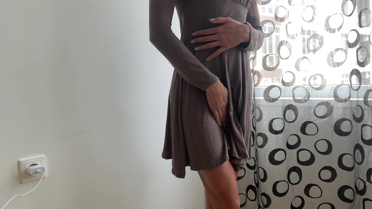 dancing and caressing all my pussy