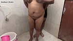 Indian Couple Romance in the Bathroom – Nude Sex – lifted up and Ass Spanked