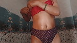 My new bra and panties, bathing Priya bhabhi does nude show