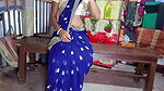 Aaj mera sexy aunty ko naya Sari pahnakar choda