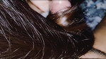 Amateur With Long Hair Gives Hairjob And Fucks. Her Long Hair Is Flaunting And She Gets Fucked From Behind In 4k Quality