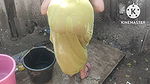 Anita yadav bathing before oil massage