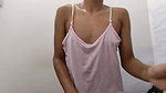 Asian girl small tits