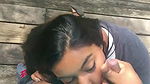 indian fiji babe facial blowjob