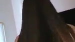 Beautiful Hairy Girl..Riding Reverse Cowgirl