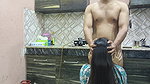 Beautiful Indian Step Mom Pussy and Ass Fucked Hard by Step Son while he is in kitchen Hindi