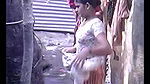 juicy young village girl outdoorhower boobs exposed