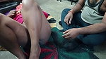 Clean your wife’s hair in a desi style. Desi’s style makes me clean my wife’s hair