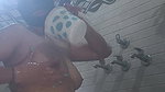 college girl in tha shower