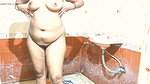Desi Indian hot wife Aishaa teasing lover while Bathing And recorded Part 1