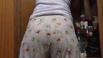 my real wife ass in pajama