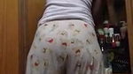 my real wife ass in pajama