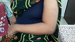 Desi Sexy Hot Cute Indian Bhabhi Wearing Dark Green Saree