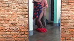 Desi village girl kicked ass by her neighbour