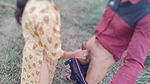 Desi village Randi make Fucking hindi vlogs with boyfriend, outdoor hindi vlog