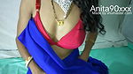 Indian hot bhabi ki blue saree me jaberdast chudai hindi sex