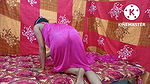 Indian maid hot working in room Cleaning your priya bhabhi