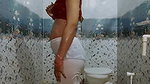 Indian mom bathing in open white legis make me feel better