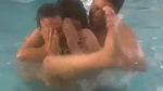 pakistani couple in pool naked
