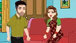 Jeth aur Bahu Cartoon Kahani Hindi Kahaniyan