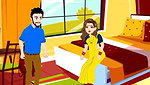 Jeth aur Bahu Cartoon Kahani Hindi Kahaniyan