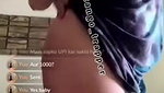 Angel Bird Teasing Boobs and Seductively Dancing On Live