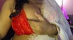 Hot Bhabhi gets excited and attracts men by sucking her nipples