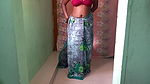 Green saree