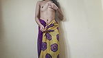 Getting orgasm in Saree