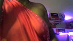 Desi sexy bhabhi took off her bra and wore saree and showed off her boobs with fun