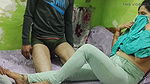 Desi girl threesome 2 man 1 women Hard threesome sex clear audio in Hindi