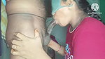 Andhra Telugu aunty soking saving coke in mouth