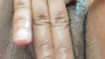 Hairy indian pussy fingering closeup
