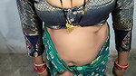 Desi indian bhabhi gave blowjob to her husband and got fucked in standing and doggy style