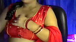 Desi Hot Bhabhi Is Touching Boobs in Bra by Opening Cloth for Self Sex