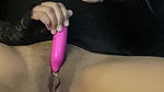 Desi Indian girl playing with sex toy
