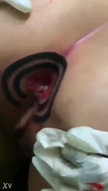 Ass tattoo